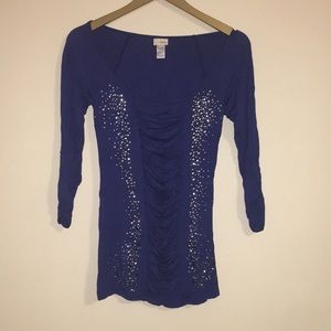 Daytrip blue party top